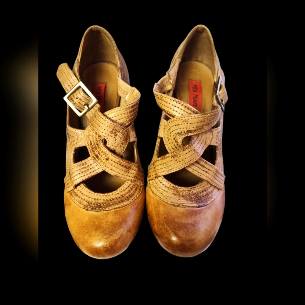 Brown Leather Women's Shoes